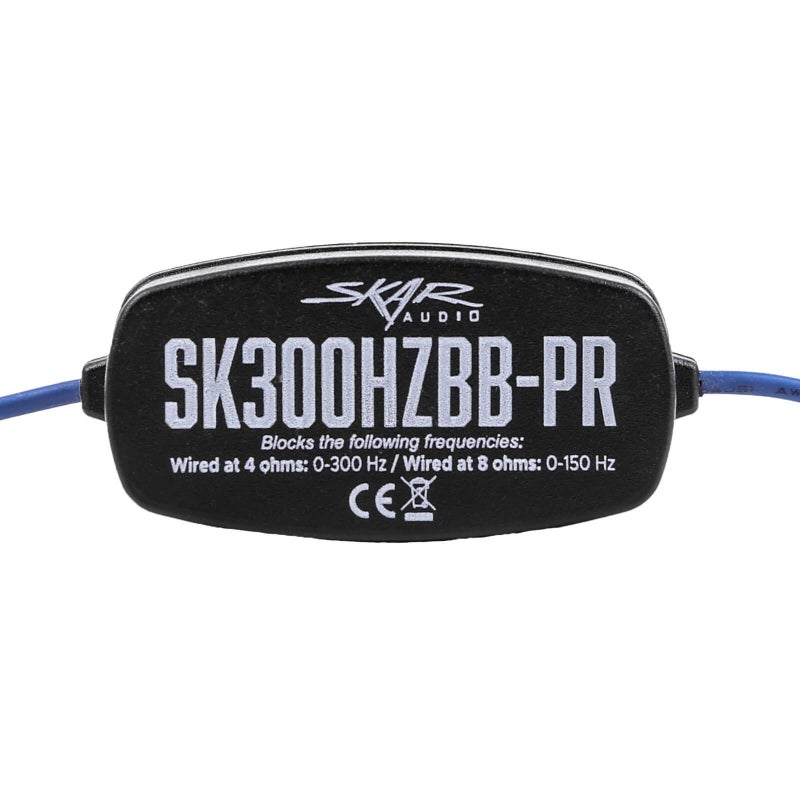 Skar Audio SK300HZBB-PR Elite Frequency Filters - Eliminates Frequencies 0-300 Hz at 4 Ohms - Pair - Image 4